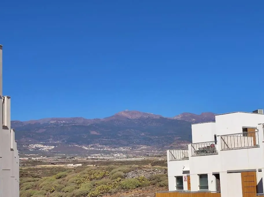 El Medano Beachfront Triplex Penthouse With Pool, Rooftop, Sea View Apartment